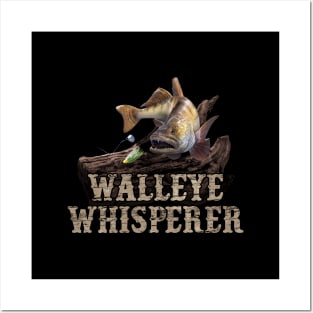 Walleye Whisperer Posters and Art